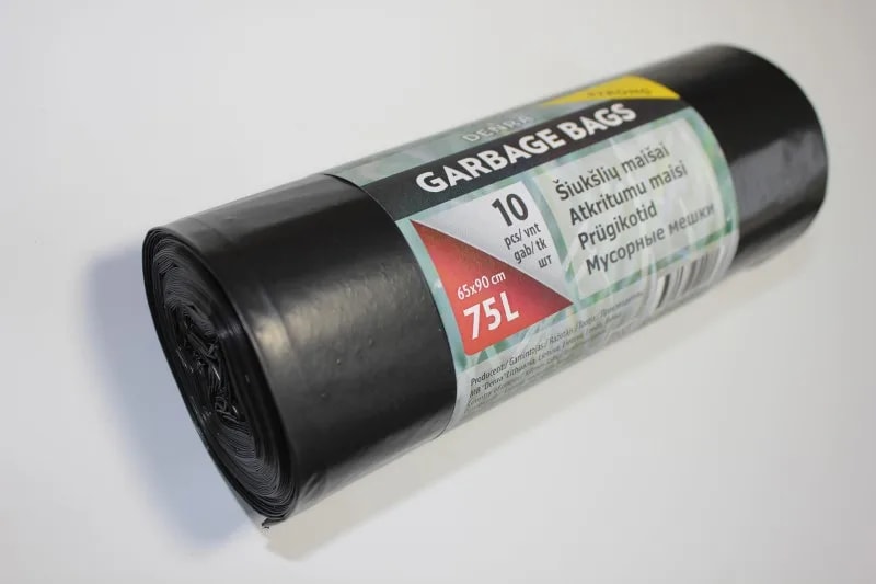 75L LDPE maišas