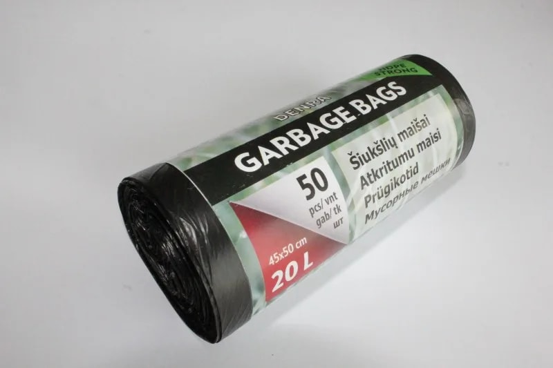 20L HDPE maišas 50 vnt